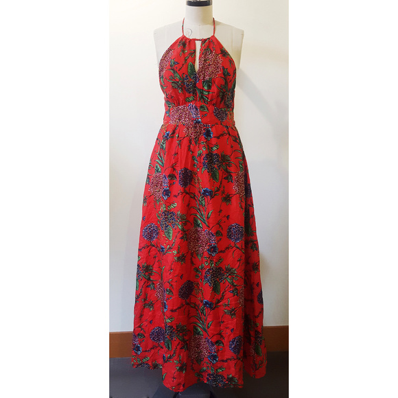 champagne silk maxi dress